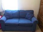Blue Sofa Bed,  Mint Condition One year old sofa bed, ....